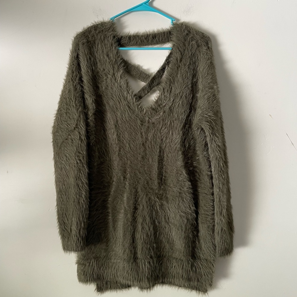 Kaisley Oversized Furry Sweater Size S. Ladies. New with out tag